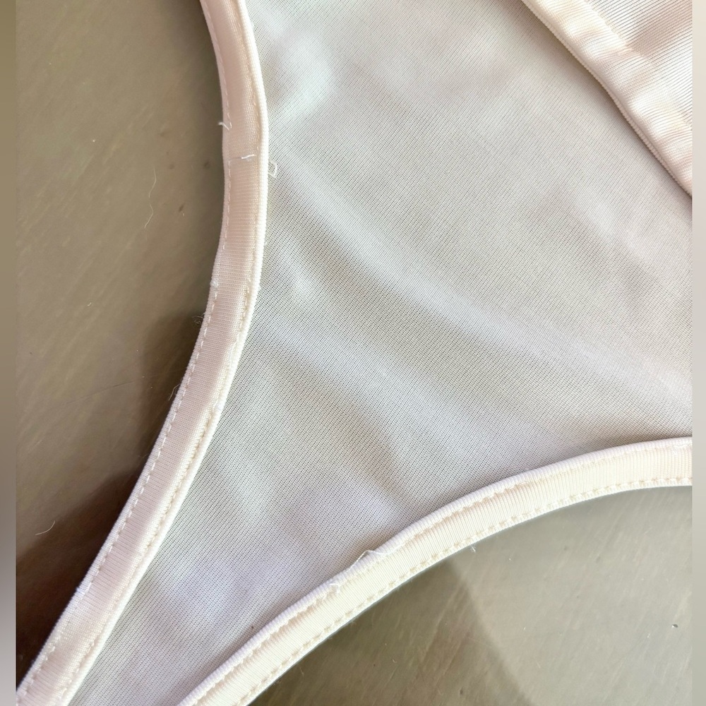 FOR LOVE & LEMONS ‘Penelope Open Back Crochet Bodysuit’ in Ivory - Picture 13 of 13